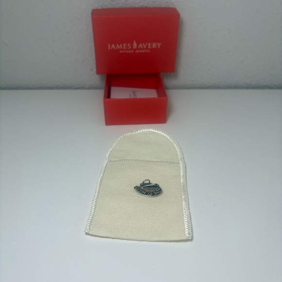 RETIRED James Avery Artist Palette Charm, Sterling Silver - Picture 2 of 4